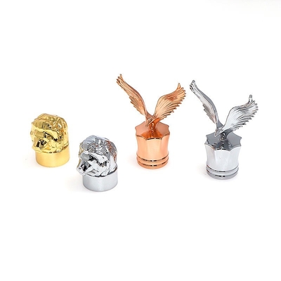 ซื้อ การปรับแต่งบรรจุภัณฑ์เครื่องสำอาง Zamak น้ำหอมชุบทอง online manufacture