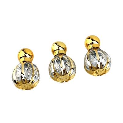 ซื้อ 12ML Ball Bottles High Grade Essential Oil Separate Bottles Portable Perfume Glass Bottles UV Carved Ball Bottle online manufacture