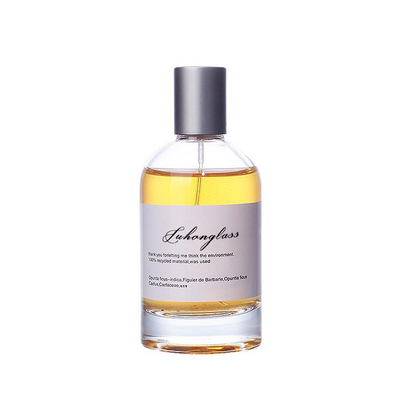 ซื้อ ขวดน้ำหอม 30ml 50ml 100ml ขวดน้ำหอมสเปรย์แก้วกลมผู้หญิงขวดน้ำหอมเปล่าหรูหราพร้อมฝาเงิน online manufacture