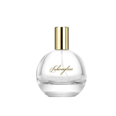 ซื้อ ขวดเครื่องสำอางทรงกลมใสด้านล่างหนา 75ml Fine Spray Bayonet Perfume Empty Bottle online manufacture
