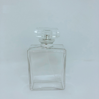 ซื้อ 100ml No. 5 ขวดน้ำหอมขวดแก้ว, ขวดเปล่า, หัวฉีดดาบปลายปืน, กดสี่เหลี่ยม, ขวดเครื่องสำอาง online manufacture