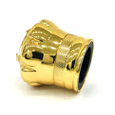 ซื้อ ฝาขวดอลูมิเนียม Zamak สีทอง Crown Type online manufacture