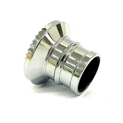 ซื้อ ฝาขวดน้ำหอมอลูมิเนียม Zamak สีเงินแบบกำหนดเอง online manufacture