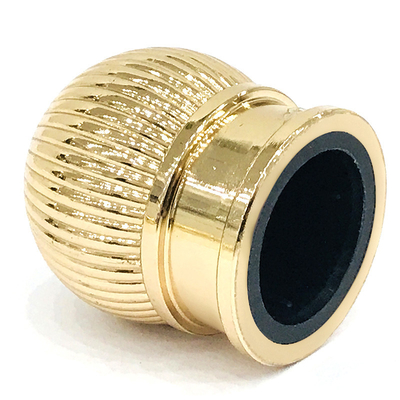 ซื้อ สีทองที่กำหนดเองขายร้อนน้ำหนักโลหะผสมสังกะสีฝาขวดโลหะ Zamac online manufacture
