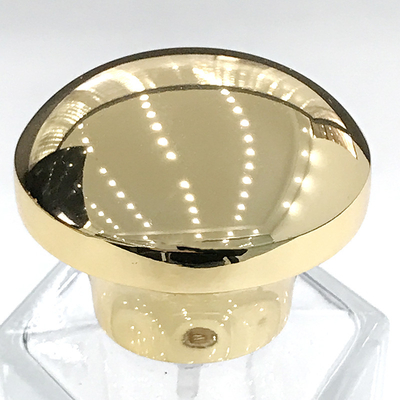 ซื้อ การโยนหมวกน้ําหอม Zamak สําหรับ MOQ 10000pcs ด้านผิวกระจ่าง / แมท / กระจก online manufacture