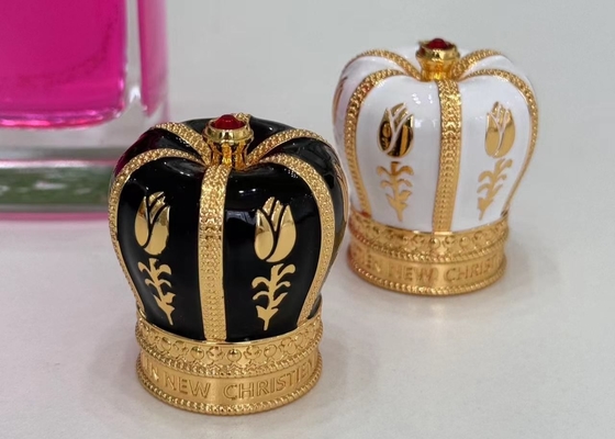 ซื้อ กล่องหอมสีดํา/ทองคําแท้ Zamak Caps สําหรับคอขวดมาตรฐาน online manufacture