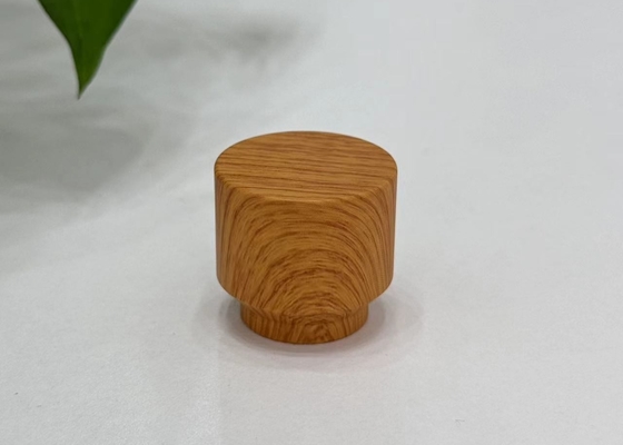 ซื้อ หมวกน้ําหอม Zamak ที่ทําจากไม้เพื่อบรรจุน้ําหอมที่ซับซ้อน online manufacture
