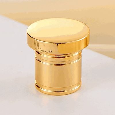 ซื้อ High-end gold zinc alloy perfume cap Cylindrical perfume cap การผลิตออนไลน์