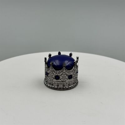 ซื้อ กล่องน้ําหอมพลาสติกระดับสูง รูปทรงมงกุฎ กล่องน้ําหอมกระจ่างกระจกอลูมิเนียมพลาสติก กล่องพลาสติกปกทอง การผลิตออนไลน์