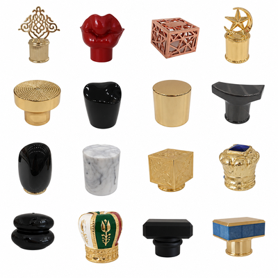 ซื้อ Zamac กล่องน้ําหอม หมวก FEA15 หมวกน้ําหอม พร้อมใส่หม้อที่มีอยู่ ขายส่งยอดขายน้ําหอมเหล็กซิงก์ กล่องโลโก้ที่กําหนดเอง Luxury การผลิตออนไลน์