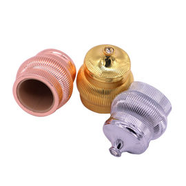 ซื้อ ฝาขวด 24mm * 36mm เพชร Zamac น้ำหอมฝาสำหรับขวดน้ำหอมโบราณ online manufacture