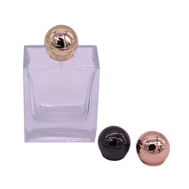 ซื้อ 25mm * 30.8mm เส้นผ่าศูนย์กลางขวด zamac หมวกน้ำหอม, หมวกน้ำหอมโลหะของ online manufacture