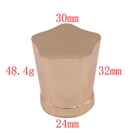 ซื้อ ที่กำหนดเองทองโลหะน้ำหอมขวดแม่เหล็กหมวกหมวกน้ำหอมฝาแม็กซ์ online manufacture