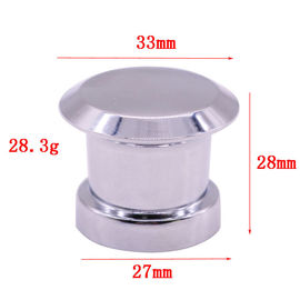 ซื้อ 33 * 28 มม. น้ำหนักเบาแม่เหล็ก Zamac น้ำหอม Cap online manufacture