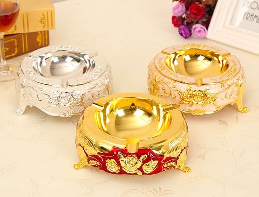 ซื้อ ความหนา 5.0 มม. OEM ชุบสังกะสีแบบโบราณที่เขี่ยบุหรี่ online manufacture