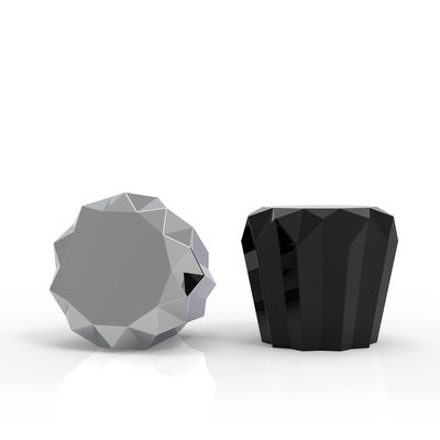 ซื้อ ฝาครอบขวดน้ำหอมรูปทรงกระบอกแบบกำหนดเองที่ไม่สม่ำเสมอ Zamak Alloy Material online manufacture