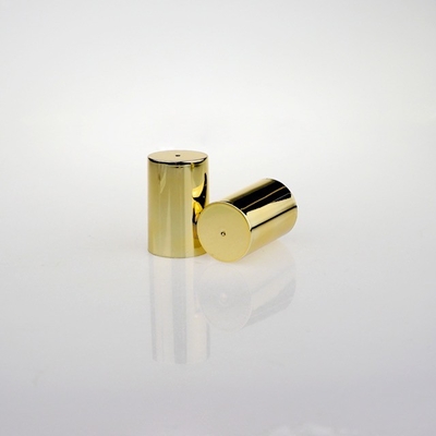 ซื้อ ฝาขวดน้ำหอมพลาสติกหรูหรารอบ UV Gold สำหรับโลชั่นฆ่าเชื้อ online manufacture