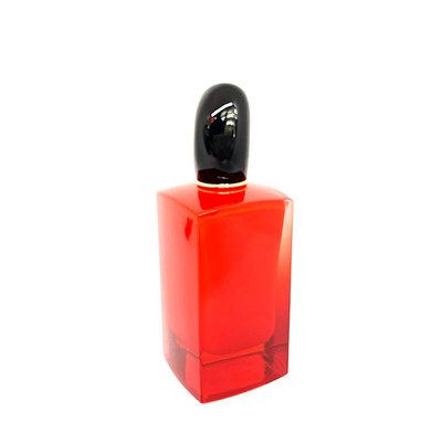 100ml ประณีตสีแดงความหลงใหลขวดน้ำหอมขวดแก้วขวดสเปรย์ขวดน้ำหอมบรรจุภัณฑ์ขวดเปล่า