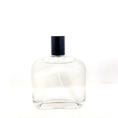 ขวดน้ำหอมใส 100ml ขวดแก้วขวดเปล่าแบบพกพากดสเปรย์ขวดย่อยบรรจุภัณฑ์น้ำหอม