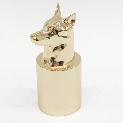 ฝาขวดน้ำหอม Zamak Metal Dog Snap
