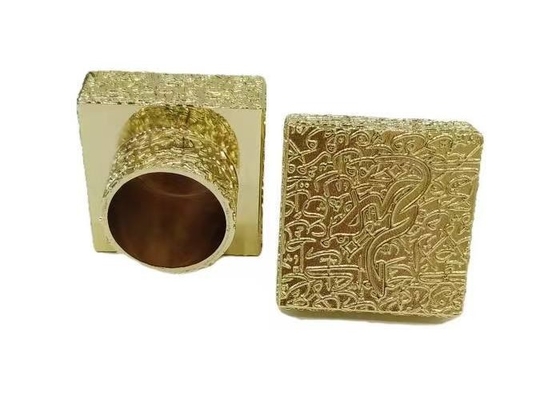 สูงสุด Die Casting Zamak กลิ่นหอม Caps ตารางทรงกลิ่นหอม Cover