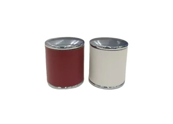 ODM / OEM หนัง Zamak Caps กล่องน้ําหอมสําหรับปิดกล่องน้ําหอมที่กําหนดเอง