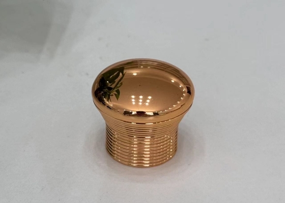 หมวกสกรู-ออน Zamak หมวกน้ําหอมโลหะด้วยสับสนธิซิงก์ระดับสูง