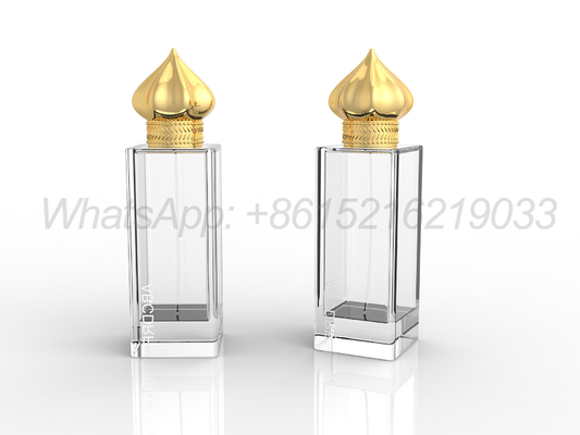 กลมสี่เหลี่ยมและเหลี่ยมสวยงาม Zamak กลิ่นหอม Caps สําหรับการออกแบบตามต้องการ