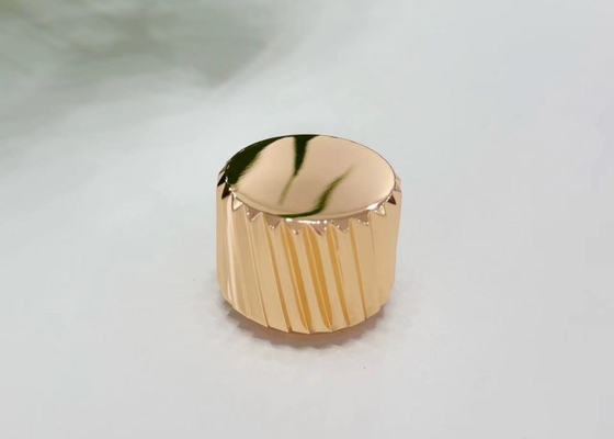 Zamak ผิวที่ไม่ปกติ กล่องน้ําหอม หมวกสําหรับบรรจุภัณฑ์ที่เป็นมิตรต่อสิ่งแวดล้อม