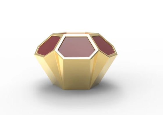 โลโก้ที่กําหนดเอง Zamak กลิ่นหอม Caps ผสมซิงก์ กลิ่นหอม lids