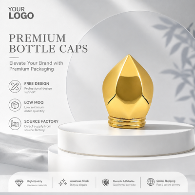 หรูหราหลากหลายด้าน น้ําตก สังกะสีสกัดซิงก์ กล่องน้ําหอม กระจกทอง Electroplated Zamac กล่องน้ําหอม ใบปิด โลโก้ที่กําหนดเอง OEM ODM แหล่งผลิต โรงงานขายส่ง