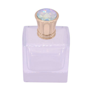 ODM OEM สีขวดน้ำหอมที่กำหนดเองฝาโลหะเป็นมิตรกับสิ่งแวดล้อมด้วยหิน