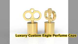 บรรจุภัณฑ์ขวดน้ำหอมหรูหรา Eagle Zamac แบบกำหนดเอง
